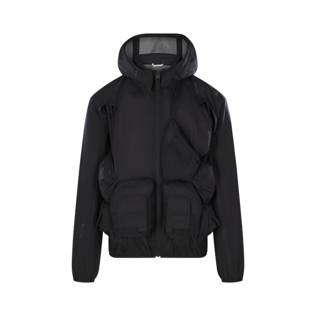 DEEP POCKETS NYLON TECH JACKET