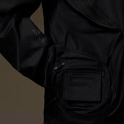 DEEP POCKETS NYLON TECH JACKET