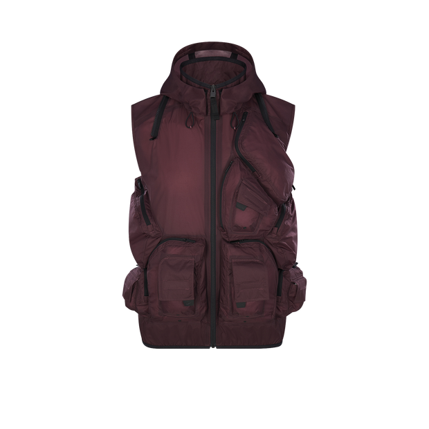 DEEP POCKETS NYLON TECH JACKET